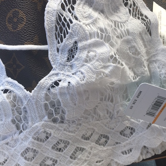 New White Intimately FP Adella Longline Bralette - Picture 6 of 8